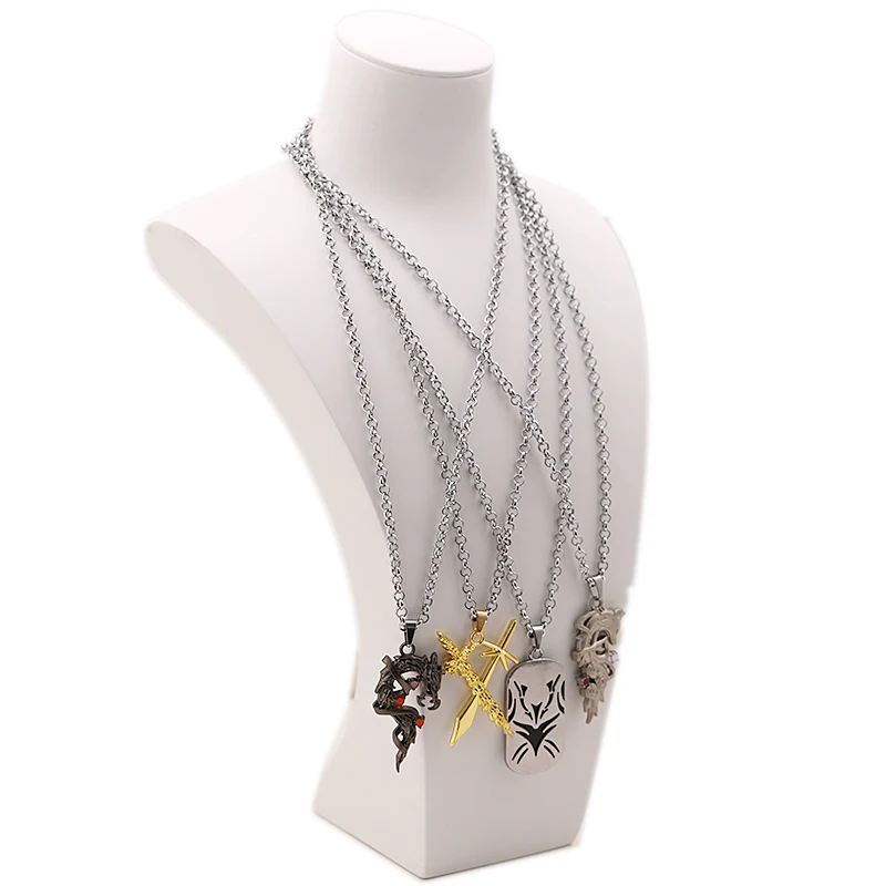 Аниме YuYu Hakusho Цепочки и ожерелья Юске Курама Хиеи кулон с персонажами из