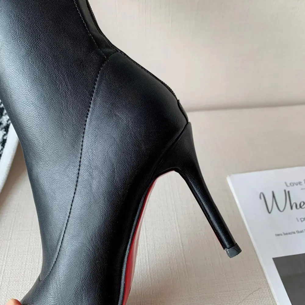 2020 пикантные облегающие высокие сапоги до колен на высоком каблуке 5 см 8 женские