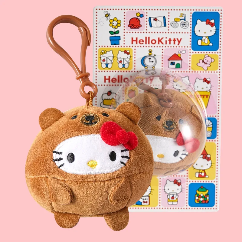 Оригинальный брелок Hello Kittys украшение в виде креста кролик Цыпленок медведь