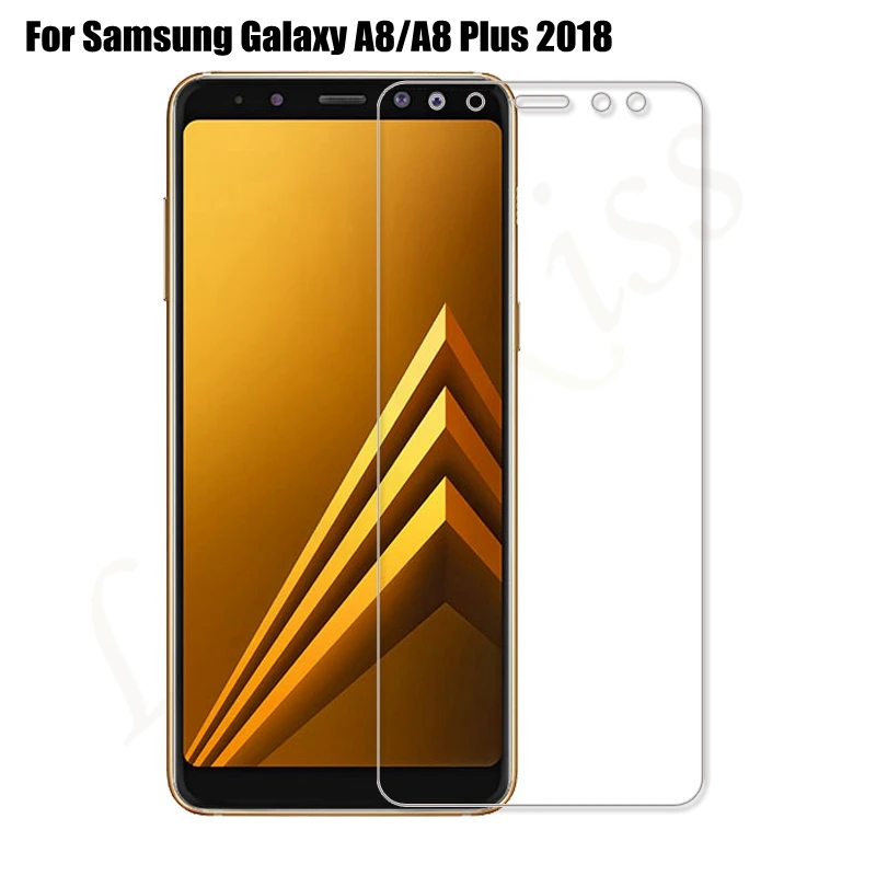 2.5D Закаленное стекло для Samsung Galaxy A8 2018 Plus + SM A530F A530 A730F A730 Защитная пленка