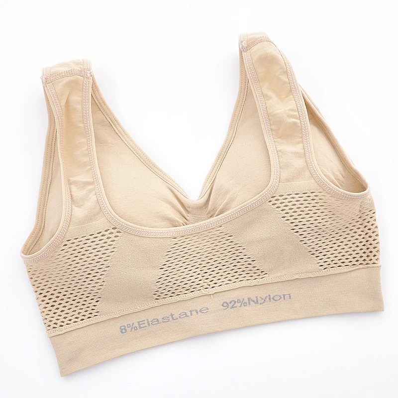 Женский спортивный бюстгальтер с эффектом пуш-ап черный и белый цвета | Спорт