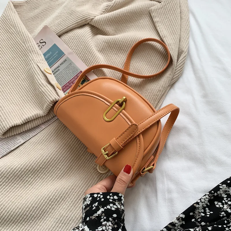 

New Ladies Messenger Bag Brand Multicolor Casual Bag Mini Coin Purse Daily Lady Bag Leather Shoulder Bag Women Small Bag XBL1184