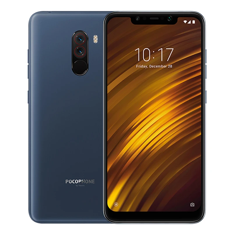 6GB 128GB Blue Глобальная версия Xiaomi POCOPHONE F1 6 ГБ 128 Гб Смартфон Snapdragon 845 20 МП фронтальная камера LiquidCool 6,18 ''полный экран - Цвет: 6GB 128GB Blue