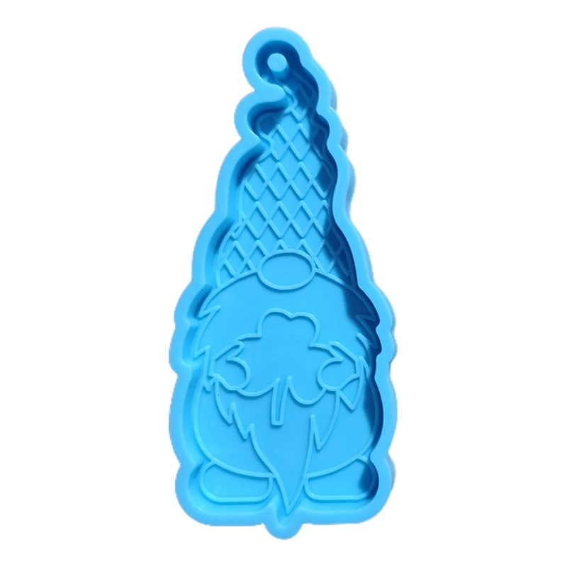 

Epoxy Resin Mold Irish Festival Faceless Doll Keychain Silicone Mould DIY Crafts Jewelry Pendant Casting Tool