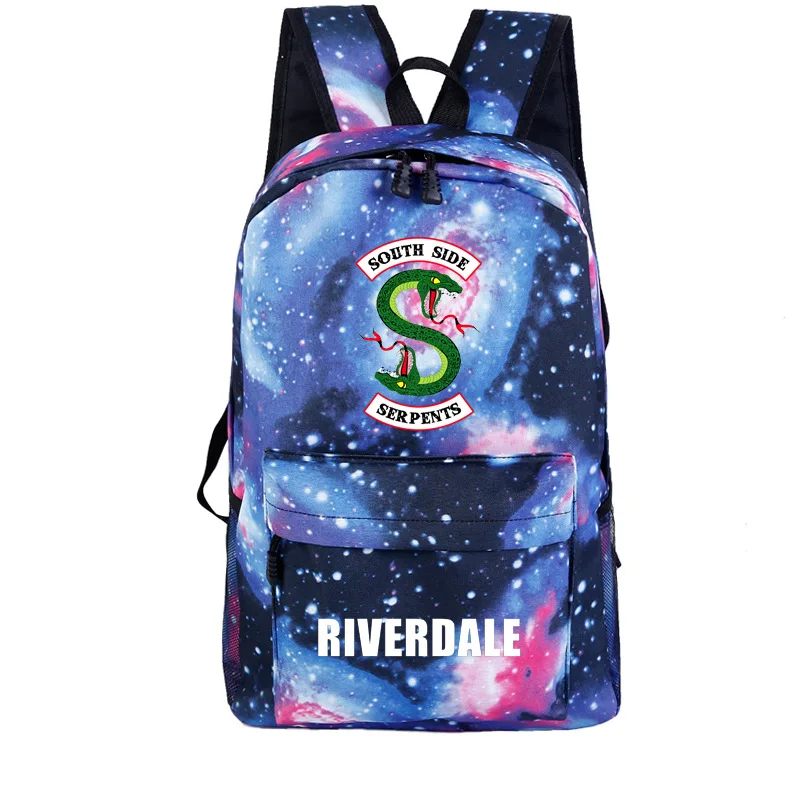 

Riverdale South Side Snake Backpack Student School Bags for Teen Laptop Bags Men's and Women's Casual Travel Knapsack