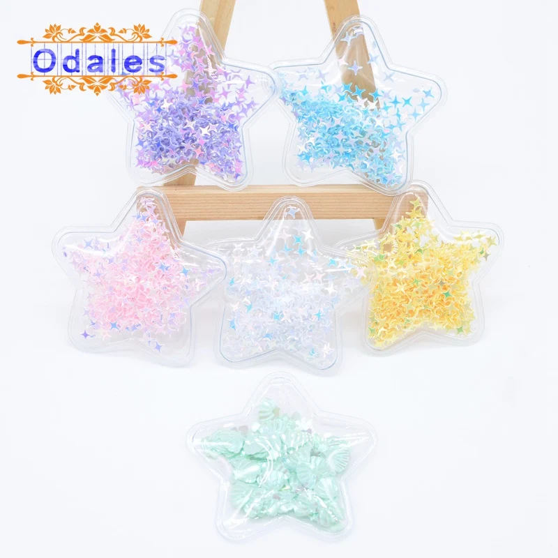 12 шт. шоколадной начинкой крест с блестками аппликацией в виде звезды Струящийся