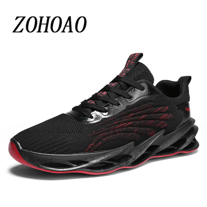 

Кроссовки мужские легкие на шнуровке, Повседневная Удобная дышащая Спортивная обувь для бега