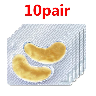 10pair style 18 10 пар, 24 к Золотая сыворотка, коллагеновая маска для глаз, маска для лица, против старения, против морщин, удаляет темные круги, мешки для глаз, гель, коллагеновая повязка на глаза - Цвет: 10pair style 18