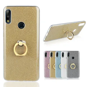 for oppo f11 pro f9 f7 a91 a8 a83 a71 a77 a39 a7 a51 a37 case for oppo a8 glitter case bling finger ring silicone soft cover free global shipping