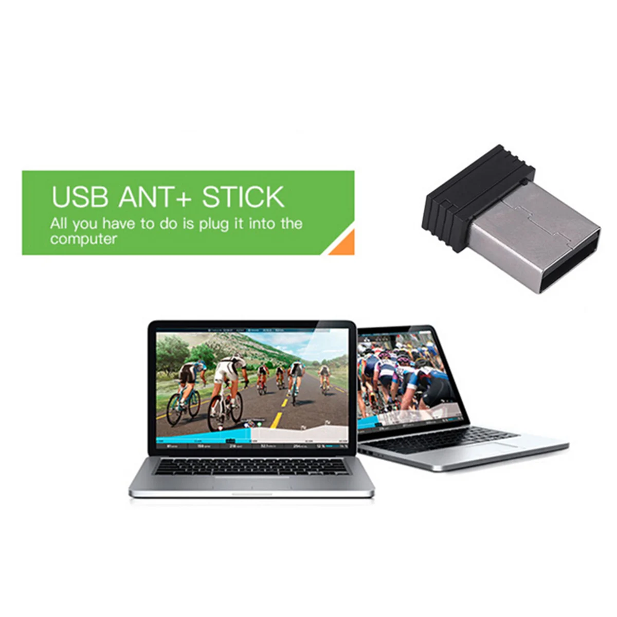 

Ant+ Usb Stick Adapter Dongle Mini Ant Portable For Garmin Zwift Wahoo Cycling Forerunner Up To 8 Channels Suitable for Garmin