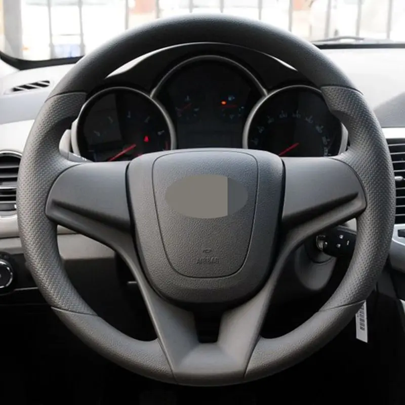 Чехлы рулевого колеса из мягкой искусственной кожи для Chevrolet Cruze 2009 2014 Aveo Orlando Holden