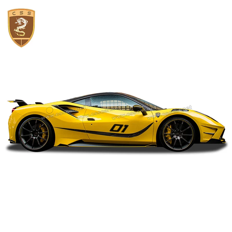 New Fashion M Style carbon fiber FRP body kit for Ferrari-488 GTB high quality aerokit CSSYL auto accessories | Автомобили и