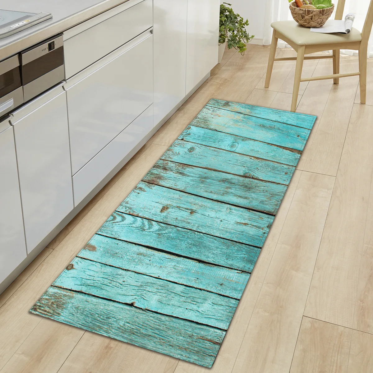 WUJIE 8 Styles Non-Slip Mat Geometric Pattern Striped Carpets Area Rug for Living Room Rectangle Kitchen Mats Floor | Дом и сад