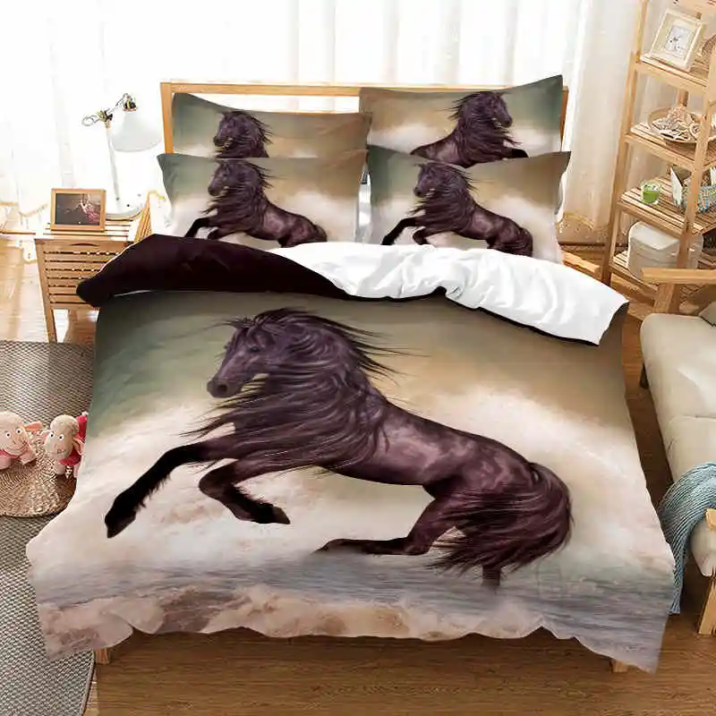 

3d Galaxy Bedding Set Universe Printed Duvet Cover Set with Pillowcase Comforter Bedding Sets for Home Textile