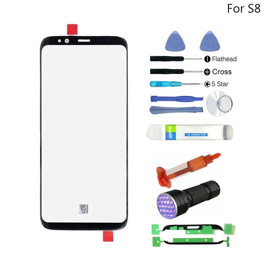 Запасной внешний комплект переднего стекла для Samsung Galaxy S8/S9 +/S10e/S10/S10 + Сменные