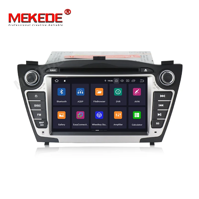 MEKEDE IPS экран DSP Android 9 0 автомобильный мультимедийный dvd GPS плеер для Hyundai IX35 с RDS