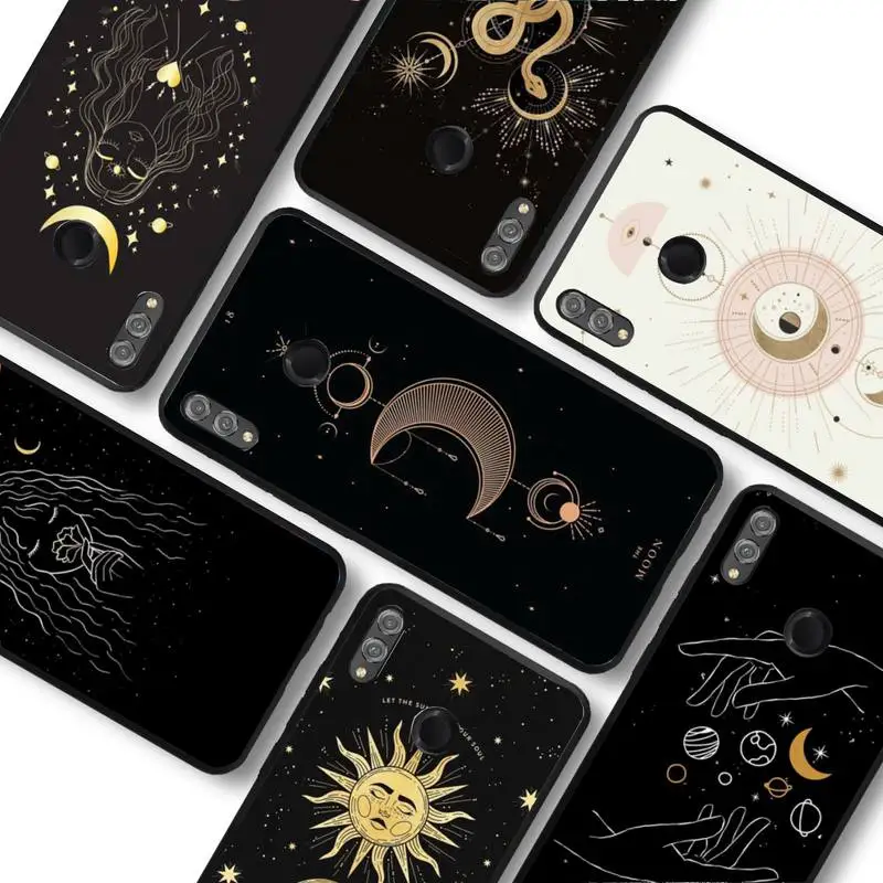

Yinuoda Witches moon Tarot Mystery Totem Phone Case For Huawei honor10Lite 10i 20 8x 10 Funda for Honor9lite 9xpro Back Coque
