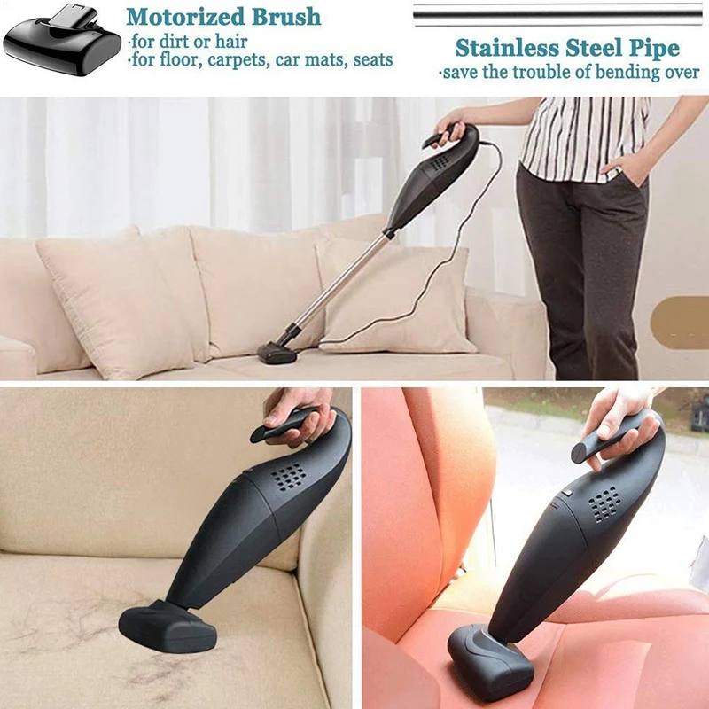 Ручной беспроводной Перезаряжаемый пылесос Портативный с моющимся фильтром из