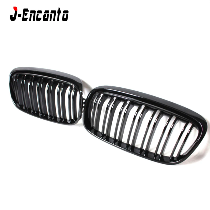 للبيع زوج شبكية الرادياتير الأمامية لسيارات BMW 2 Series GT إصدار السفر F45 F46 2014-2019 مصبغة المصد الأمامي شواء تصفيف السيارة
