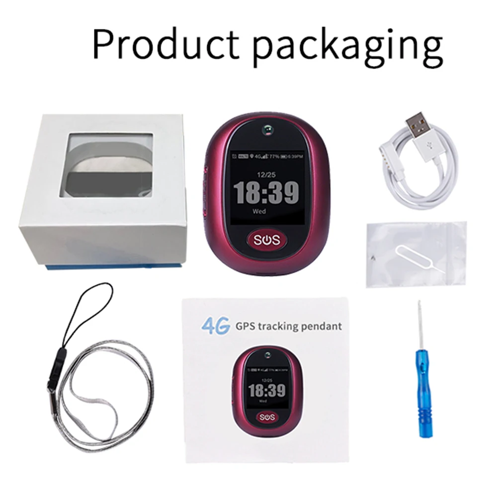 

1.3inch HD Car tracking device 4G universal+3G WCDMA+2G GSM with GPS+Beidou positioning+WIFI positioning Pets Kids GPS Locator