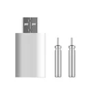 Новинка 2021, поплавок для рыбалки, перезаряжаемая батарея CR425, зарядное устройство USB для электронных поплавков, батареи, снасти для ночной рыбалки, аксессуары