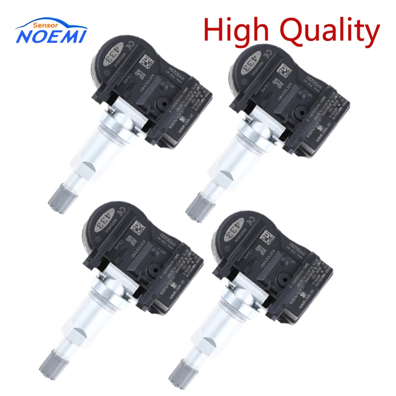 4 шт./лот 68252495AC 433 МГц для Jeep Grand Cherokee Durango 16-19 TPMS датчик давления в шинах автомобиля