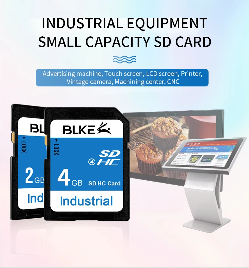 BLKE SD карта 128MB 256MB 512MB 1GB 2GB 4GB 8GB карта памяти для Mitsubishi M80 рекламная машина 3D принтер ЧПУ Цифровая камера
