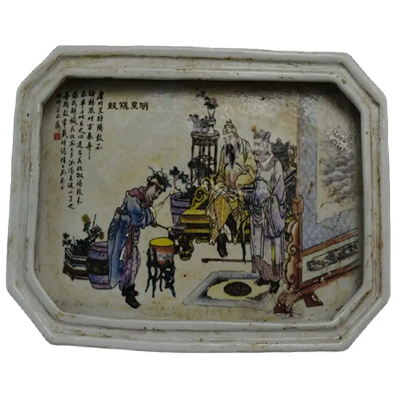 Фигурка (барабан желтого краба) раковина Нарцисса инвентарь старые товары