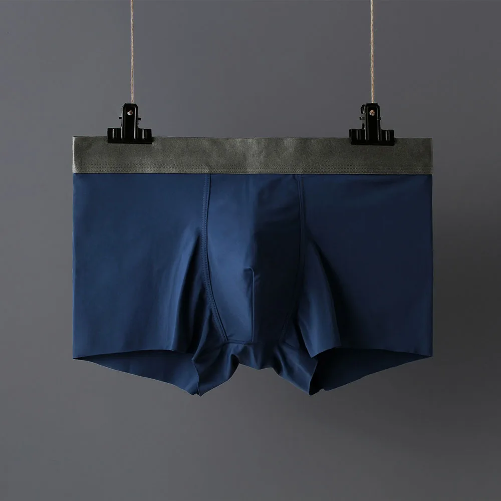 Брендовые сексуальные мужские трусы-боксеры эластичное нижнее белье для мужчин