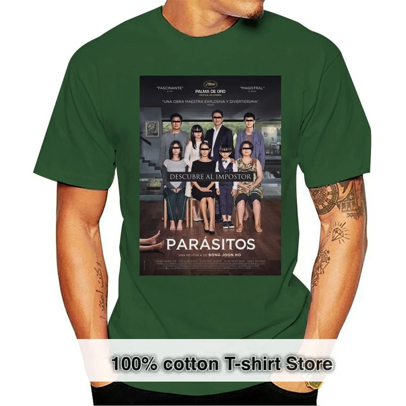 

Camiseta Funy para hombre y mujer camisa de película parasitaria (1)