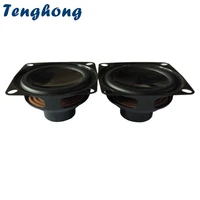 tenghong 2pcs 2 inch full range speaker unit 8 ohm 5w neodymium magnet portable audio loudspeaker for sound home theater diy