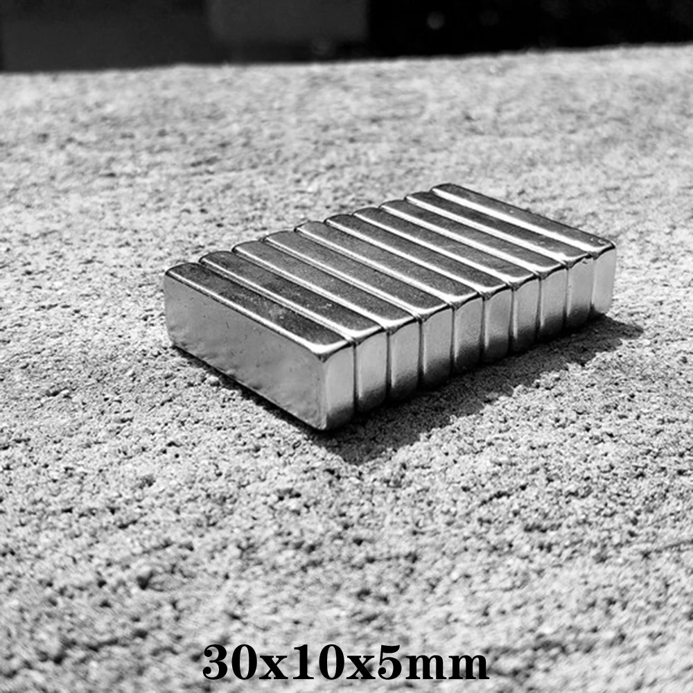 

Магниты Неодимовые, 30x10x5 мм, мощные, 2/5/10/20/30 шт., 30x10x5 мм, 30x10x5 мм