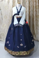 2020 top fshion women hanbok dress custom made korean traditional hanbok national costumes party game dress gift