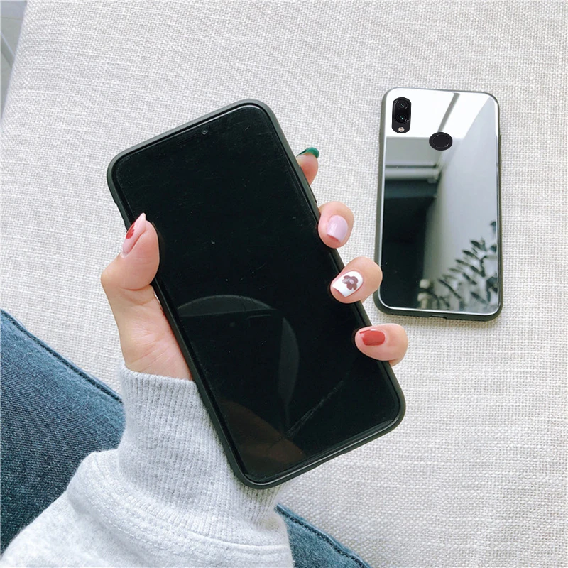 Силиконовый чехол из ТПУ акриловый с мягкими краями для Xiaomi Mi 9 9T 8 A1 A2 Lite RedMi Note 7 7A 6