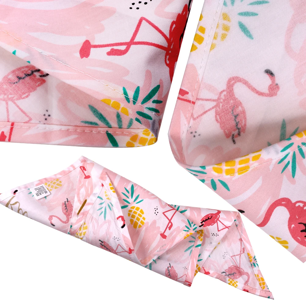 50X Summer Rain Forest&ampFlamingo Pet Puppy Dog Scarf Bandanas Adjustable Kids/Baby Bibs Triangular Accessories Supplies | Дом и сад