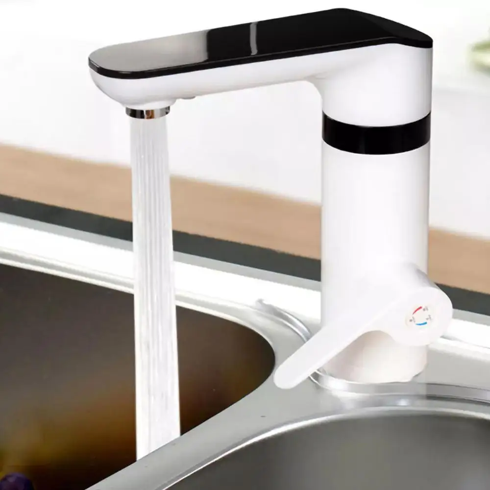 Youpin Xiaoda Electric Hot Water Heater Faucet 3000W LED Temperature Display Instant Heating Tap Quick | Электроника