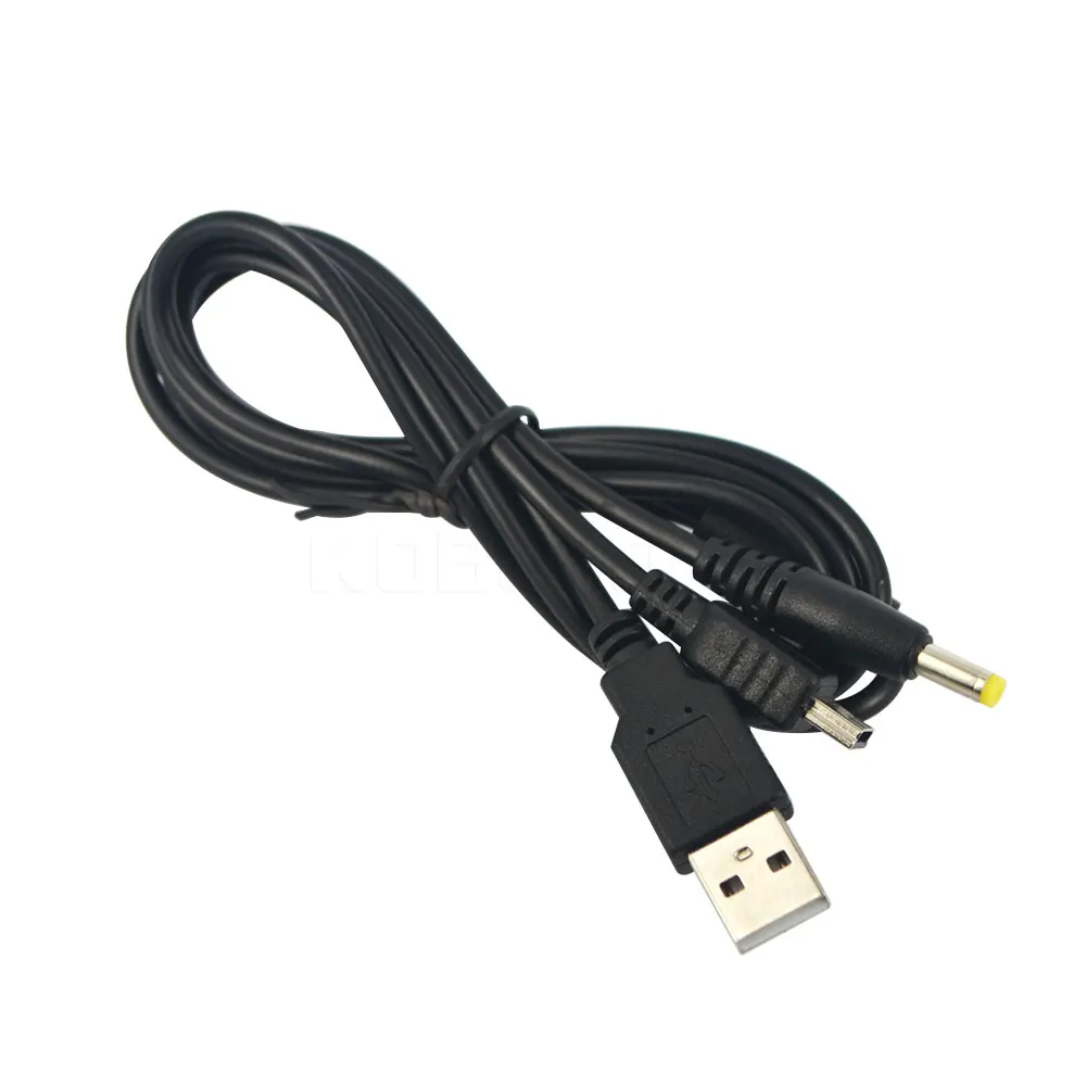 

Newest 2 in 1 USB Data Cable + Charger Cable Cord For PSP 2000 3000 Gaming Accssories