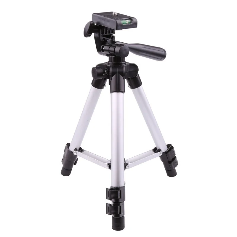 

Aluminum alloy three-section camera photography mobile phone tripod fishing lamp stent laser level tripod
