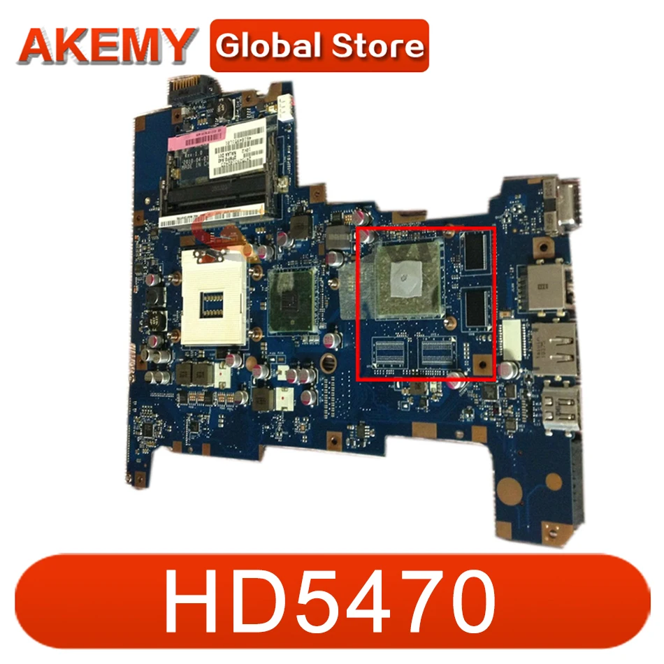 

Материнская плата AKEMY K000103810 NALAA, LA-6042P МБ, K000103830 для ноутбука toshiba satellite L670 L675, HD5470