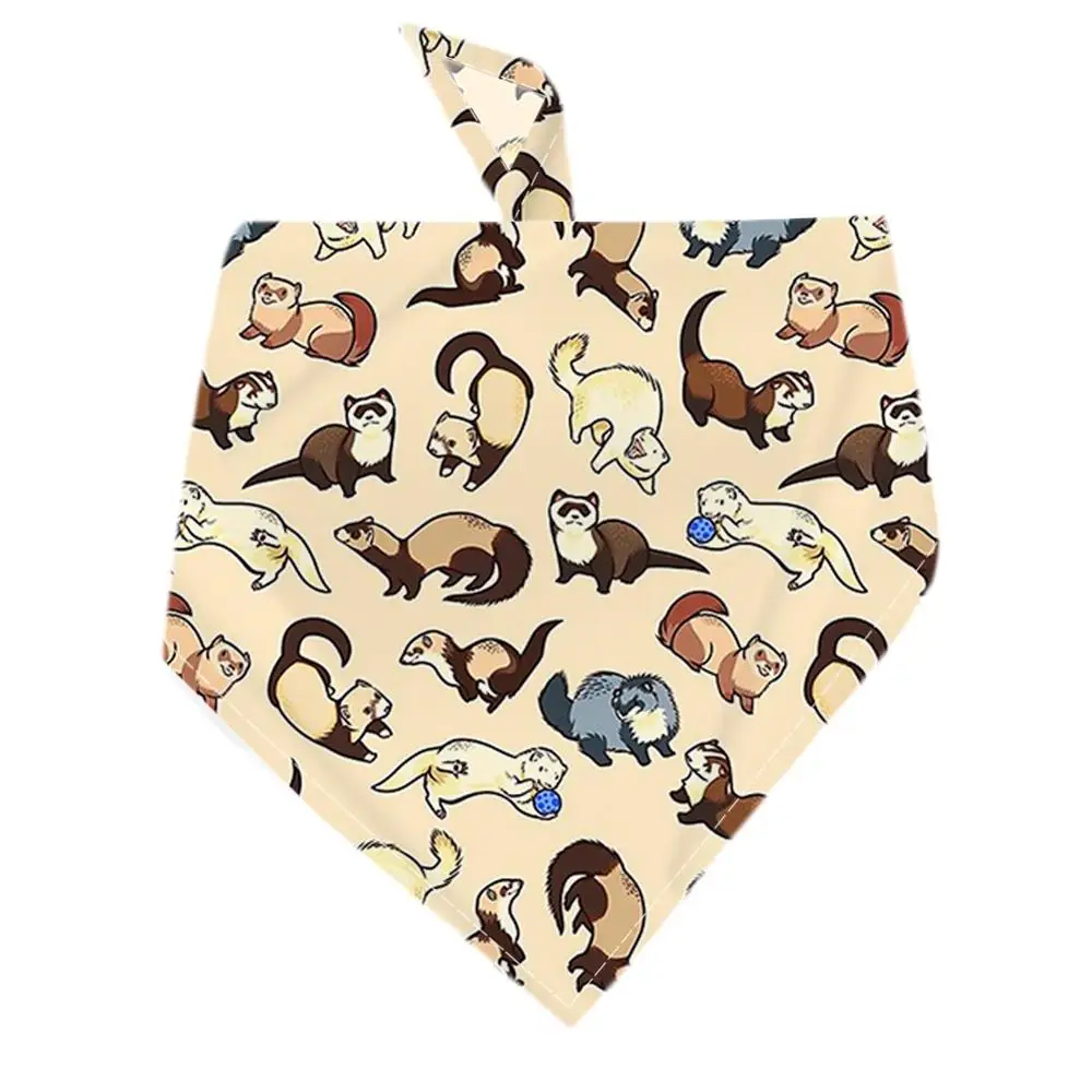 Бандана для домашних животных воротник платок треугольный шарф шеи слюнявчик