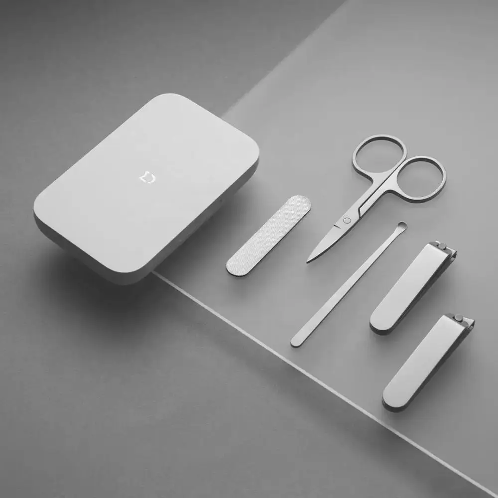 Официальный магазин Xiaomi Mijia портативные щипчики для ногтей набор из 5 предметов
