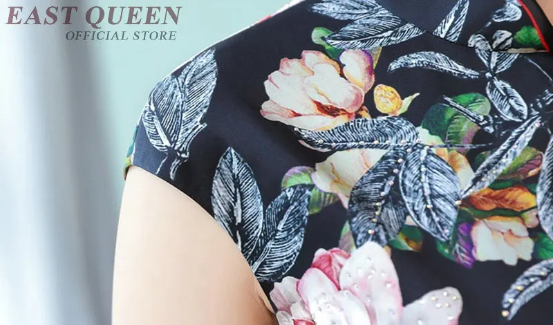 Элегантные китайские платья, вьетнамская одежда, Qipao, высокий разрез, сборная Талия, сексуальное восточное платье, длинное платье Cheongsam Ao Dai, платье TA1786