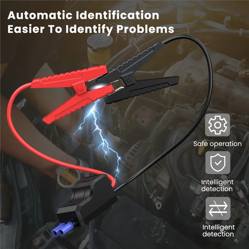 Автомобильное пусковое устройство 1500 А 12800 мАч 12 В внешний аккумулятор