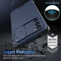 back cover for samsung galaxy s20 fe 5g slide lens protection shockproof phone case