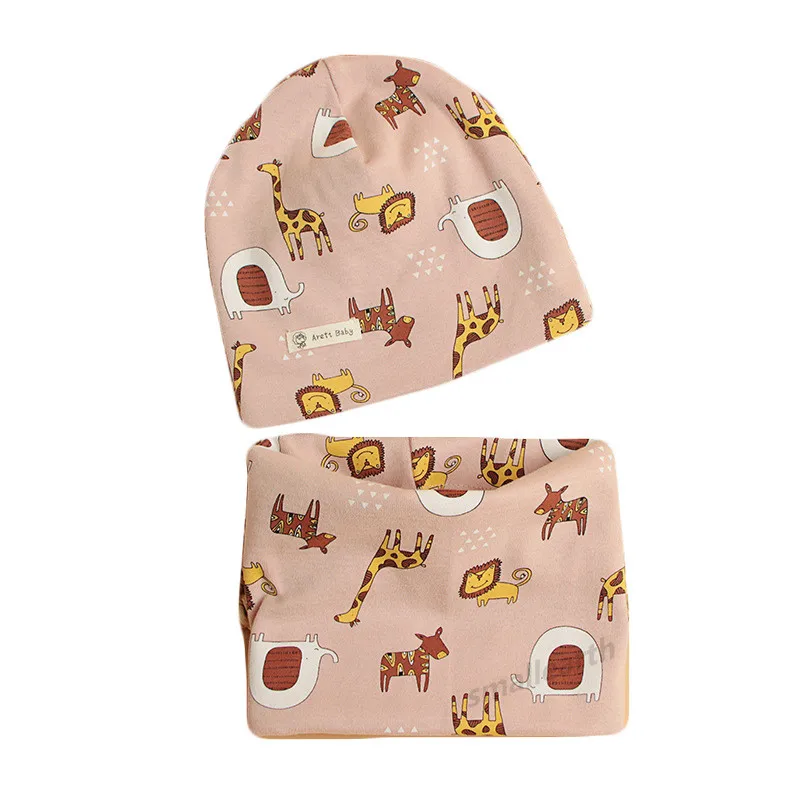 Комплект из шапки и шарфа для мальчиков девочек Осень зима|Шапки мальчиков| |