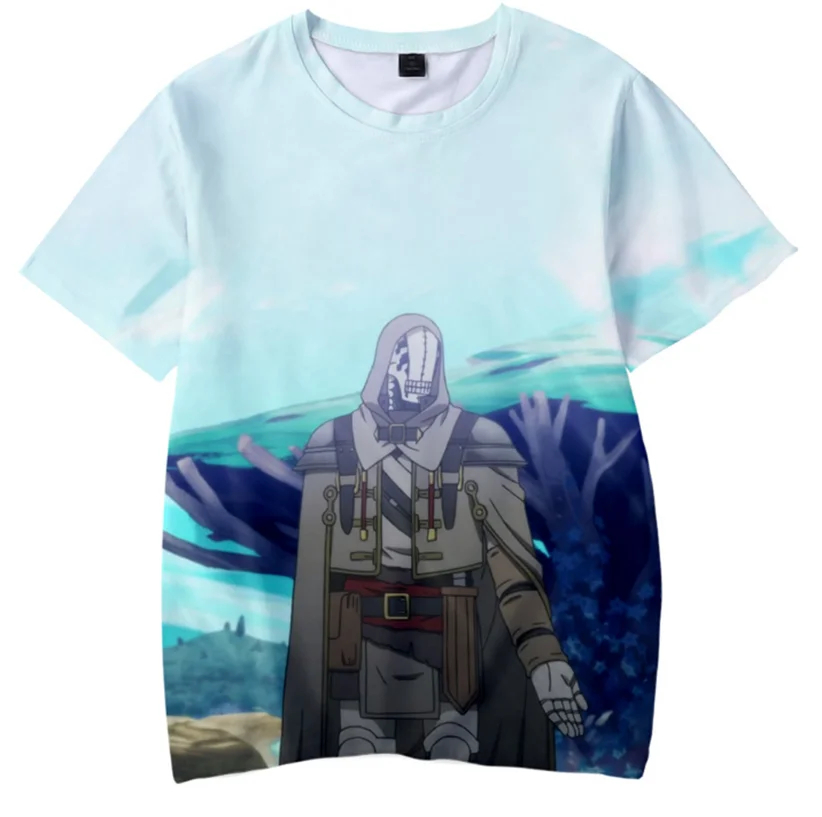 

2021 Cross Border NEW Somali And The Forest Spirit Cosplay Anime Peripheral Men's Summer T-Shirt Short Sleeve Tees