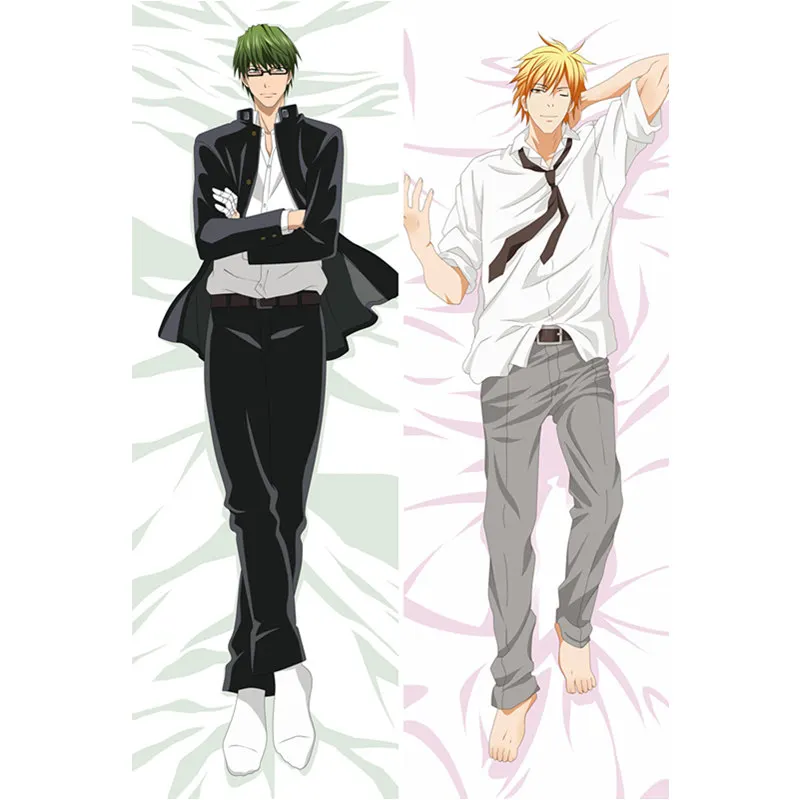 Аниме Kuroko No Подушка с изображением баскетбола крышка Aomine Daiki Murasakibara Atsushi Dakimakura