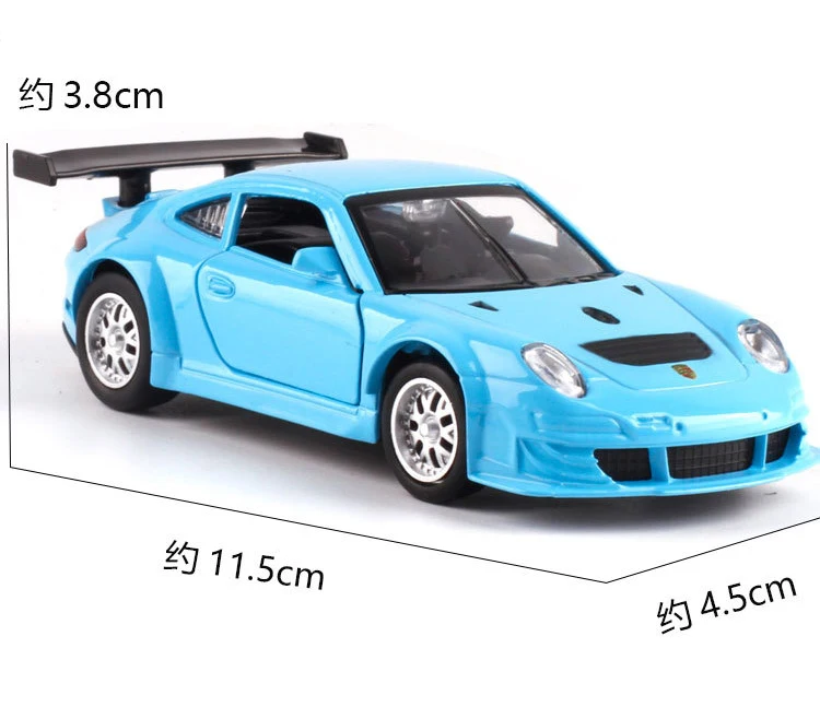 

1:39 Scale GT3 Alloy Pull-back Car Diecast Metal Model Car For Collection Friend Children Birthday Christmas New Years Gift