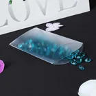 60 шт Матовый ПВХ подушка коробки Форма подарки коробка коробочка для конфет на вечеринку Ювелирная упаковка Свадебная вечеринка Свадебный 9 см x 6,5 см x 2,5 см