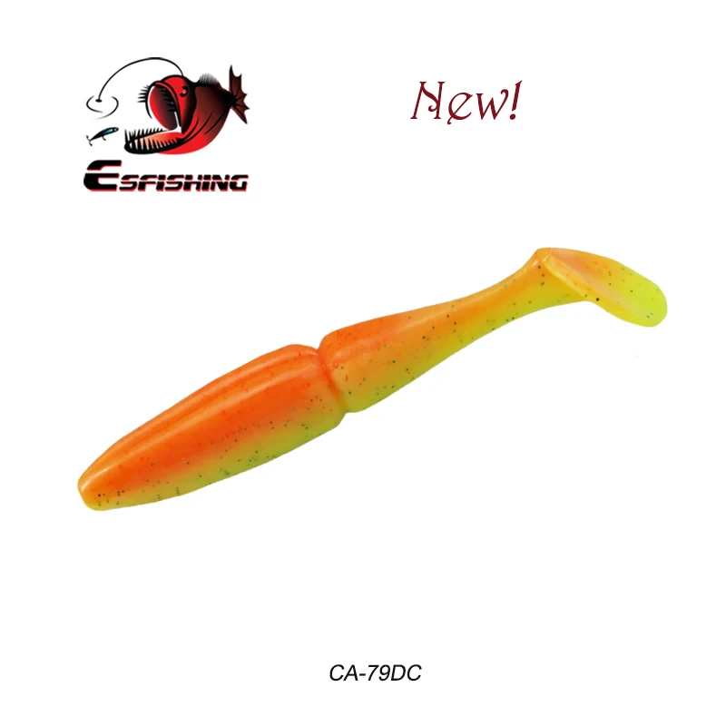 CA79DC Esfishing Easy Shiner, 100 мм, 125 мм, 155 мм, 200 мм, рыболовные приманки, мягкие приманки, мягкие приманки, ПВА, Isca, Искусственные воблеры, Pesca Bass - Цвет: CA79DC
